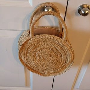 Straw bag
